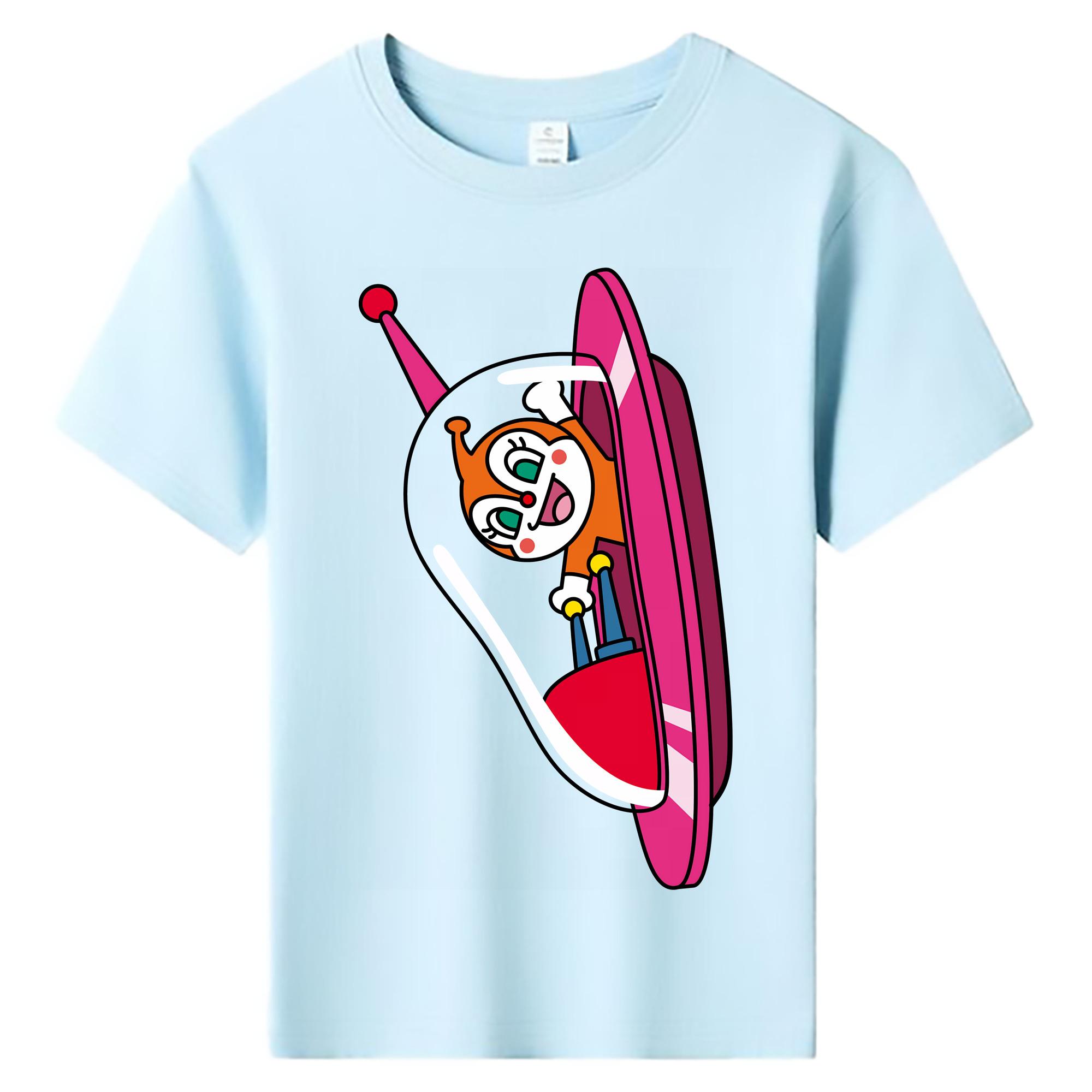 （画像用） アンパンマン Anpanman 綿100％キッズTシャツ（フロントプリント）